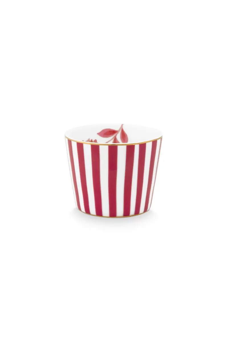 Cheap Pip Studio Royal Stripes Eierdopje Donker Roze