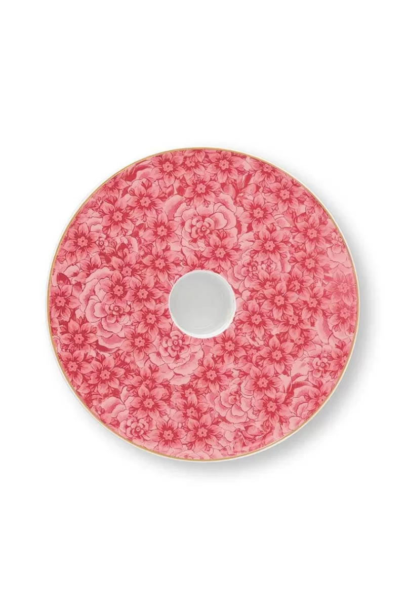 Shop Pip Studio Royal Stripes Kaarshouder Bloemen Roze 14Cm