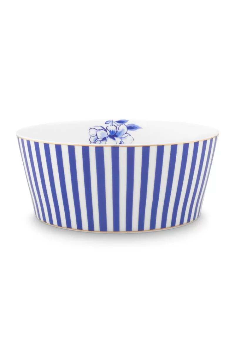 Online Pip Studio Royal Stripes Kom 15 Cm Blauw