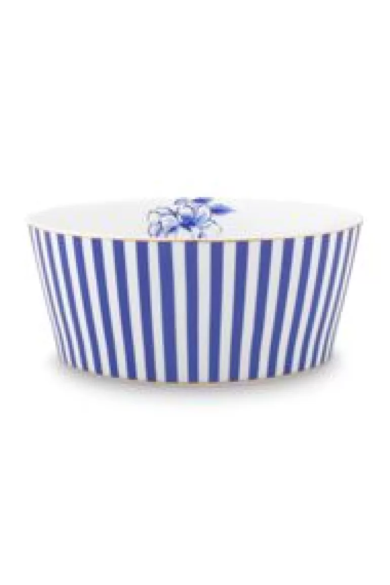 Kommen-Pip Studio Royal Stripes Kom 15 Cm Blauw