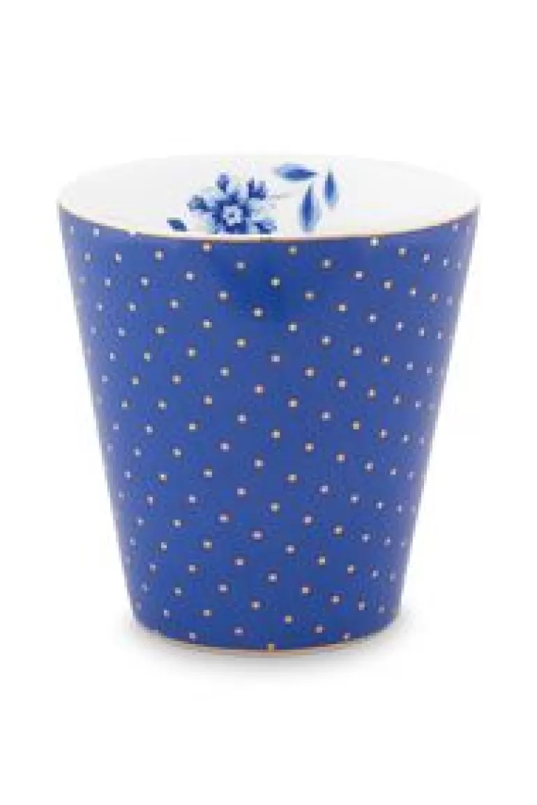 Koffiemokken-Pip Studio Royal Stripes Mok Dots Blauw