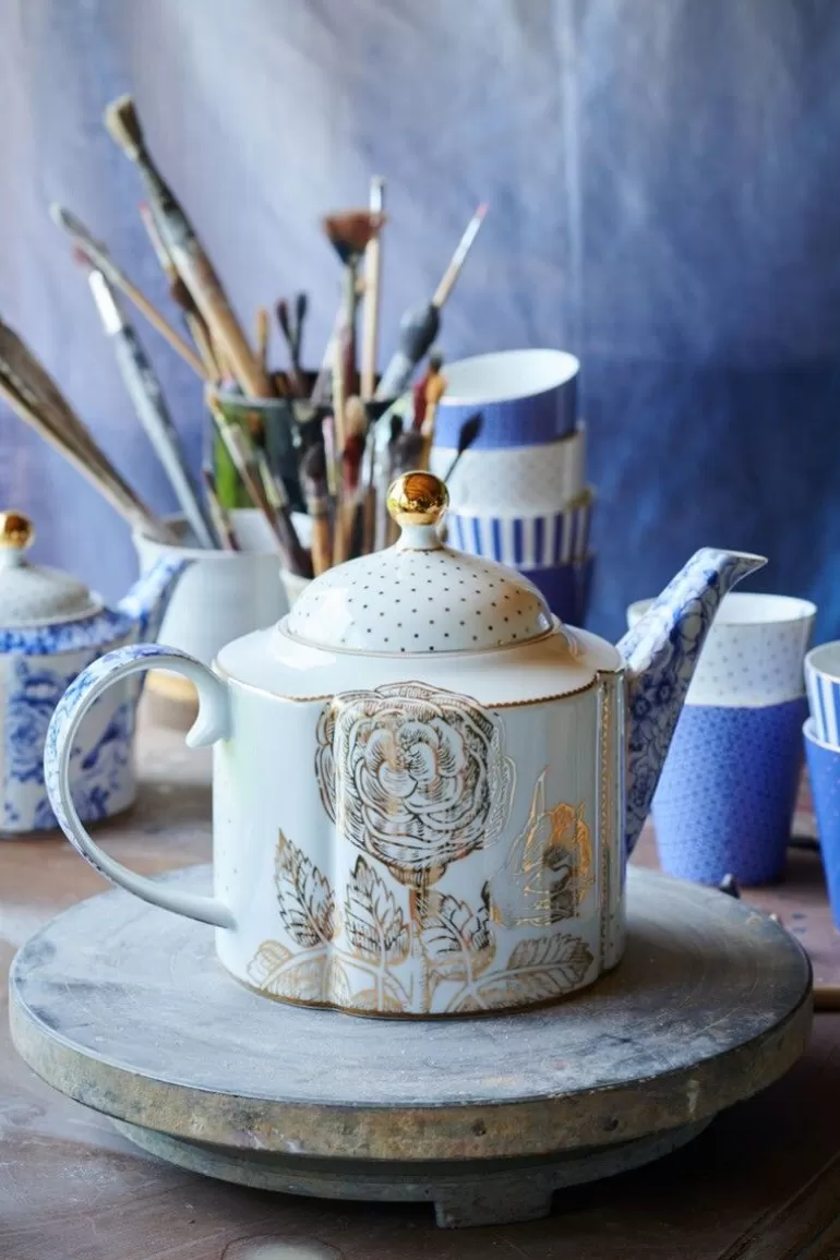 Theepotten-Pip Studio Royal White Theepot