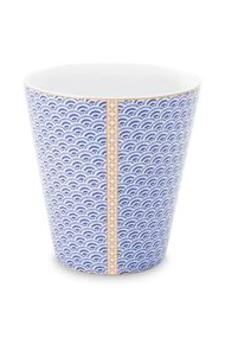 Koffiemokken-Pip Studio Royal Yerseke Mok Blauw Golven