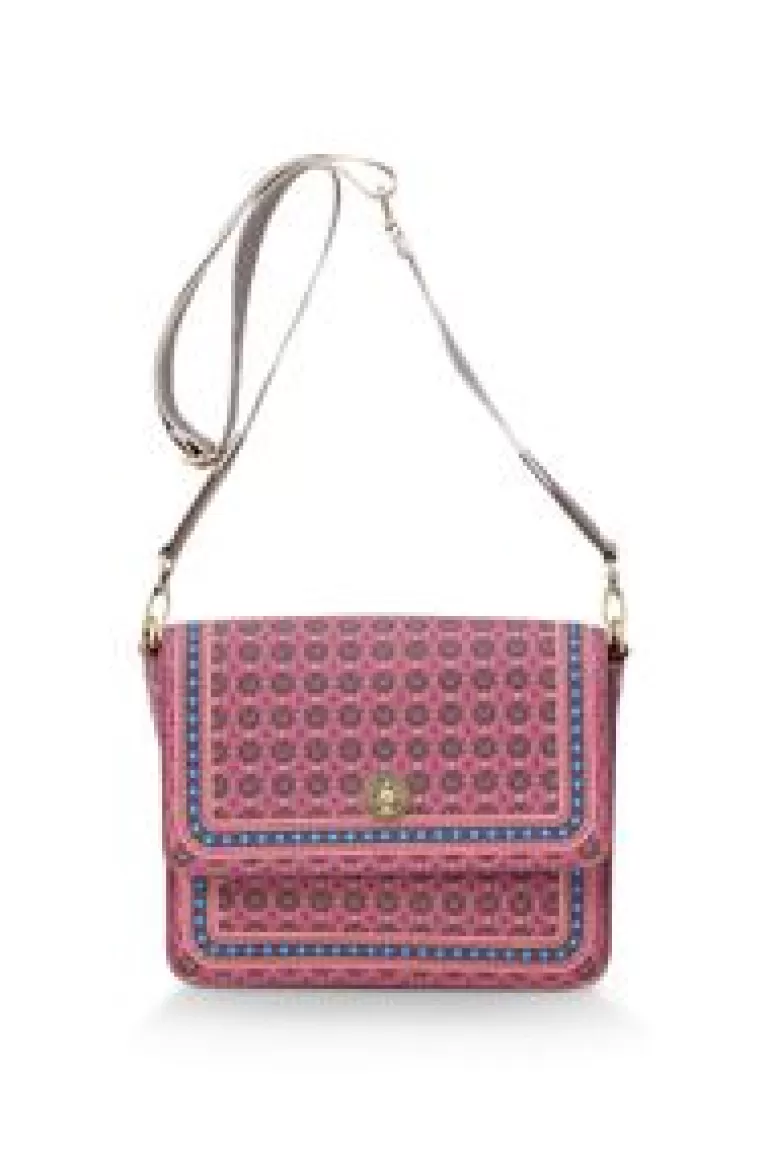 Crossbody Tassen-Pip Studio Schoudertas Klein Clover Roze