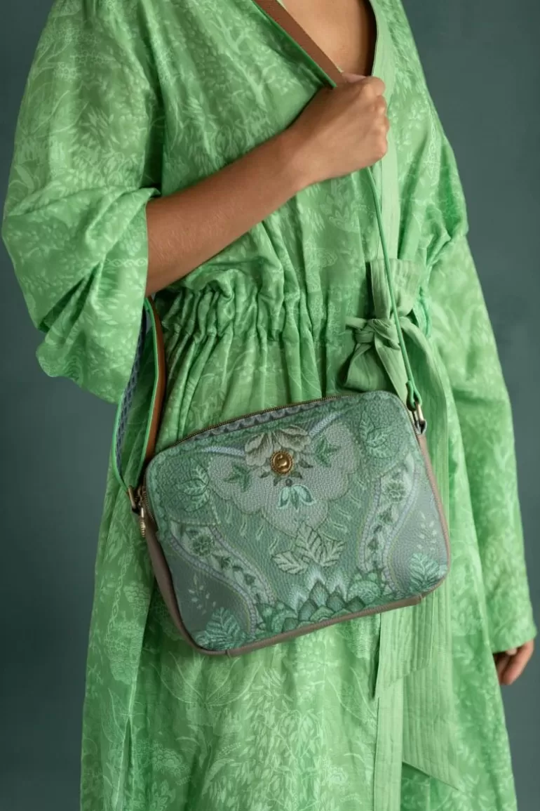 Crossbody Tassen-Pip Studio Schoudertas Medium Kyoto Festival Groen