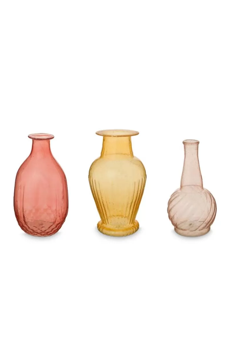 Cheap Pip Studio Set/3 Vazen Glas M Roze