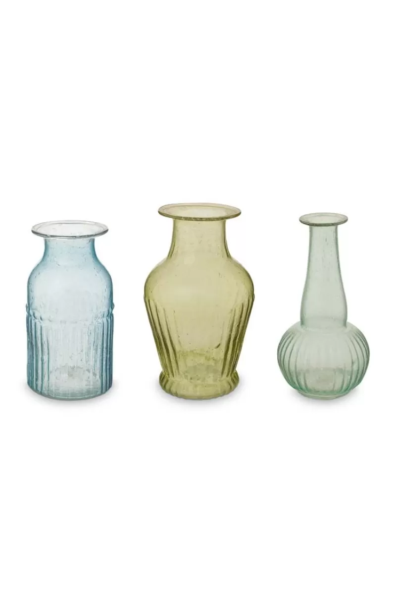 Store Pip Studio Set/3 Vazen Glas S Groen