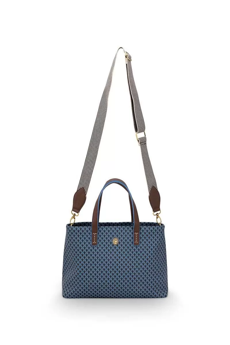 Fashion Pip Studio Shopper Klein Suki Blauw