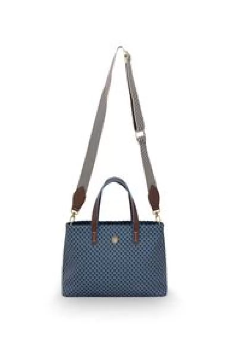 Shoppers-Pip Studio Shopper Klein Suki Blauw