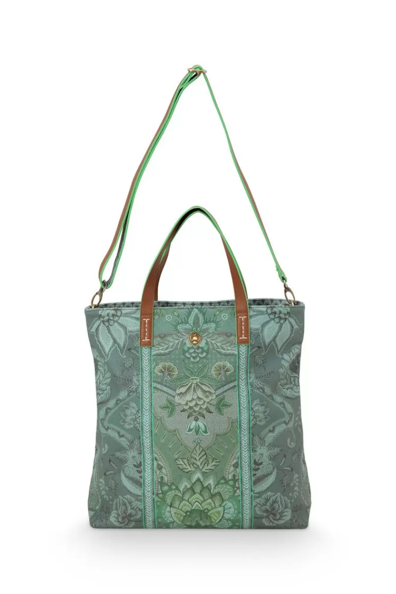 Shop Pip Studio Shopper Vierkant Kyoto Festival Groen