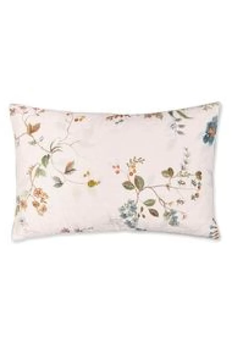 Sierkussens-Pip Studio Sierkussen Quilted Kawai Flower Wit