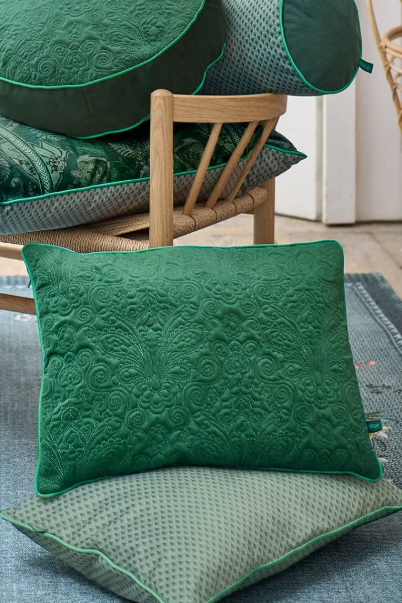 New Pip Studio Sierkussen Quiltey Days Groen