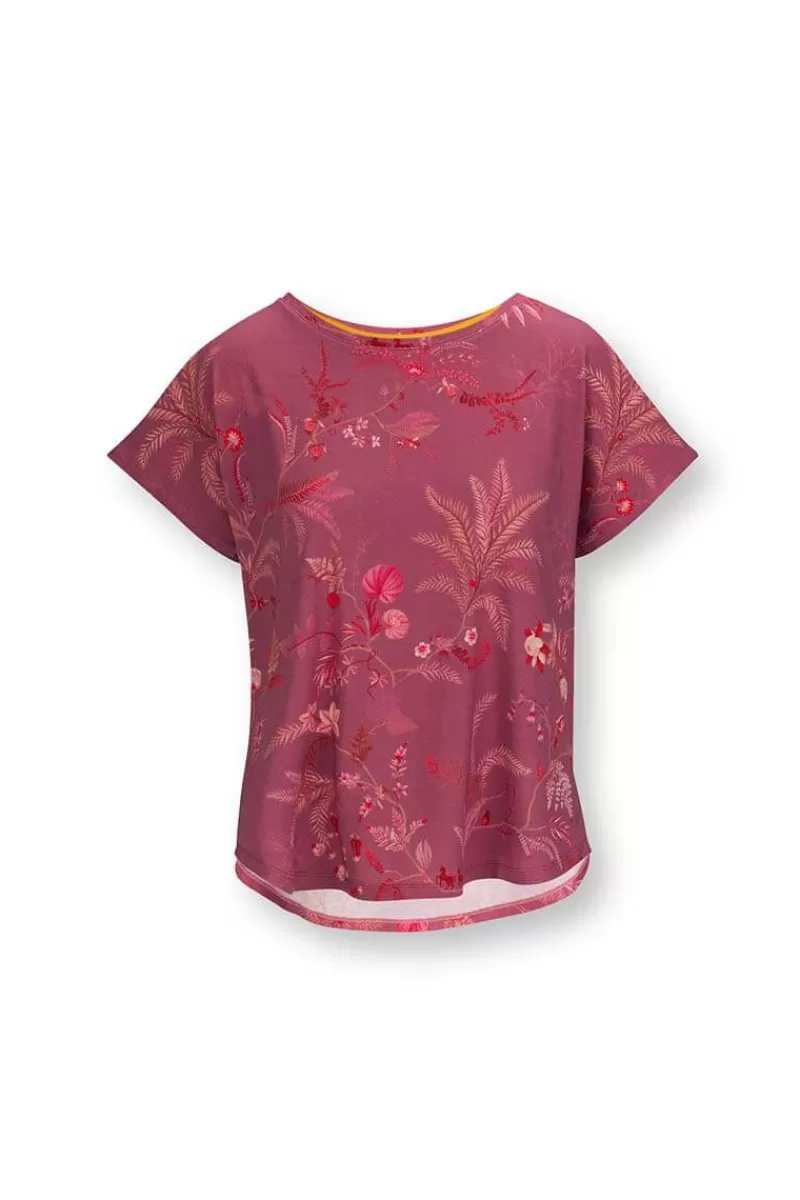 Fashion Pip Studio Sport Top Korte Mouw Isola Roze