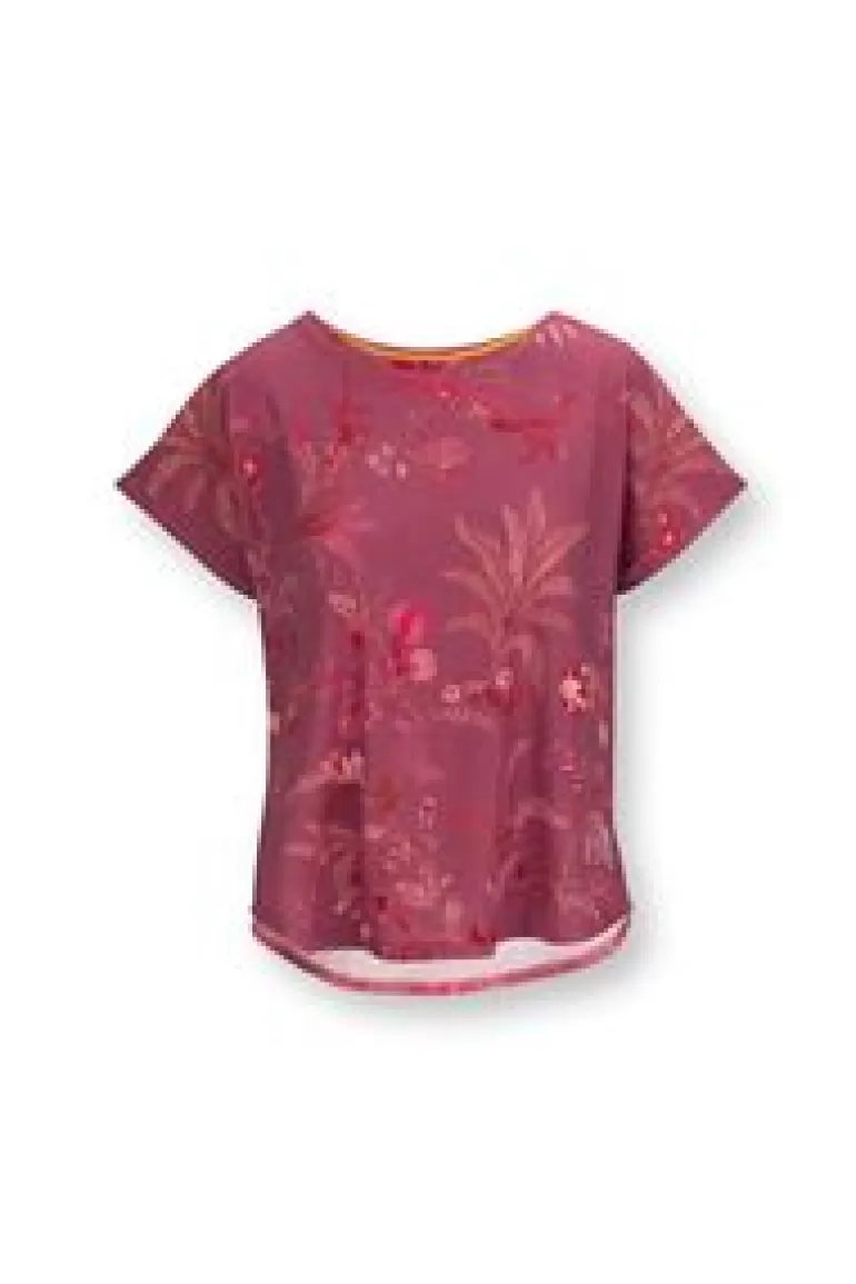 Sport T-Shirts-Pip Studio Sport Top Korte Mouw Isola Roze