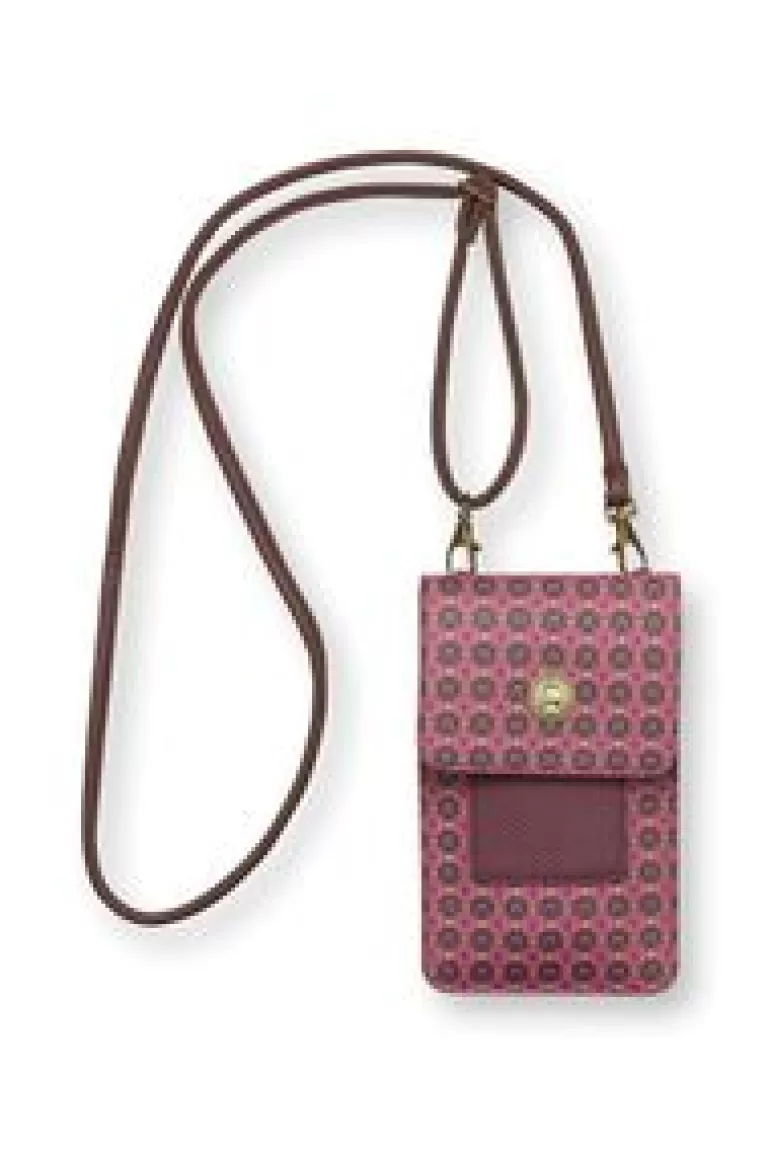 Crossbody Tassen-Pip Studio Telefoontas Clover Roze