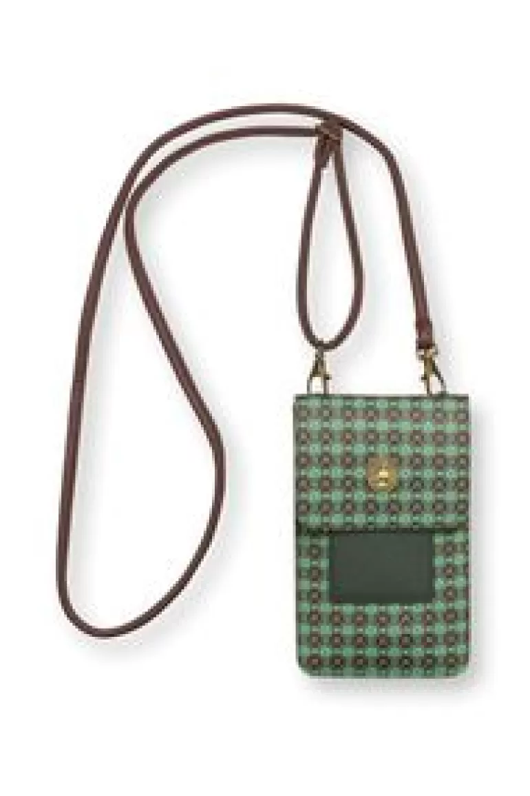 Crossbody Tassen-Pip Studio Telefoontas Clover Groen