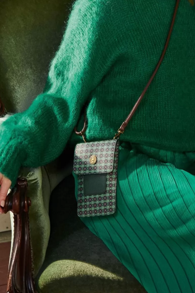 Crossbody Tassen-Pip Studio Telefoontas Clover Groen