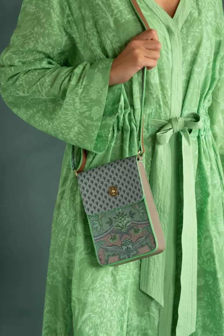 Crossbody Tassen-Pip Studio Telefoontas Kyoto Festival Groen