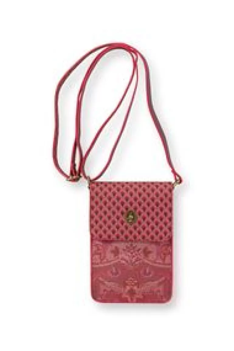 Crossbody Tassen-Pip Studio Telefoontas Kyoto Festival Donker Roze