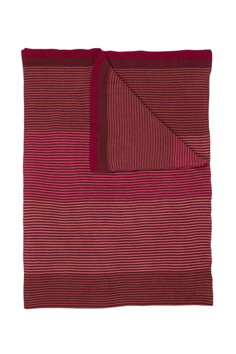 Clearance Pip Studio Throw Blockstripe Roze