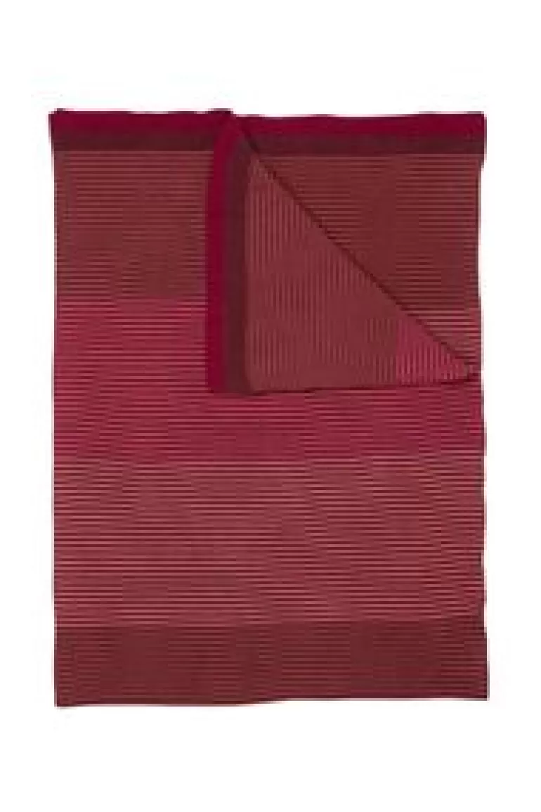 Plaids/Quilts-Pip Studio Throw Blockstripe Roze