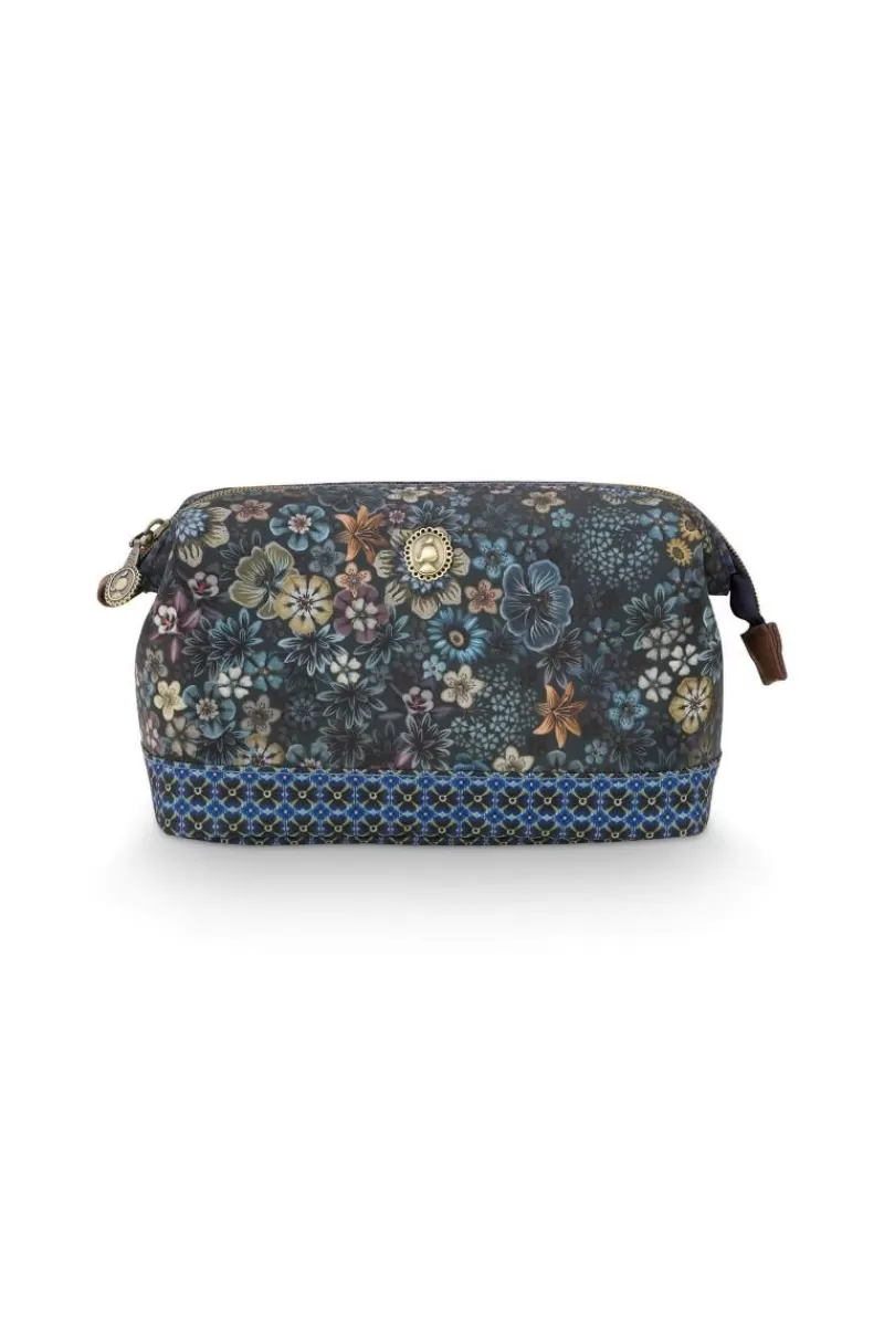 Store Pip Studio Toilettas Medium Tutti I Fiori Blauw