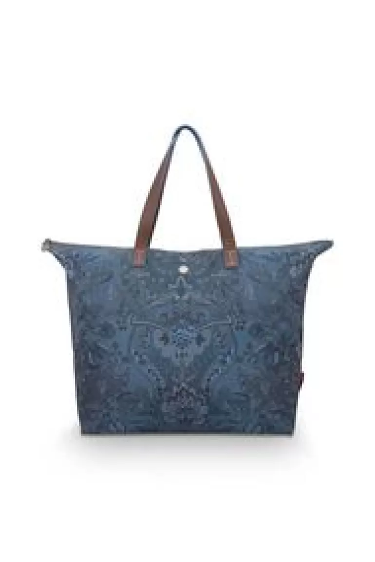 Weekendtassen-Pip Studio Tote Bag Kyoto Festival Blauw