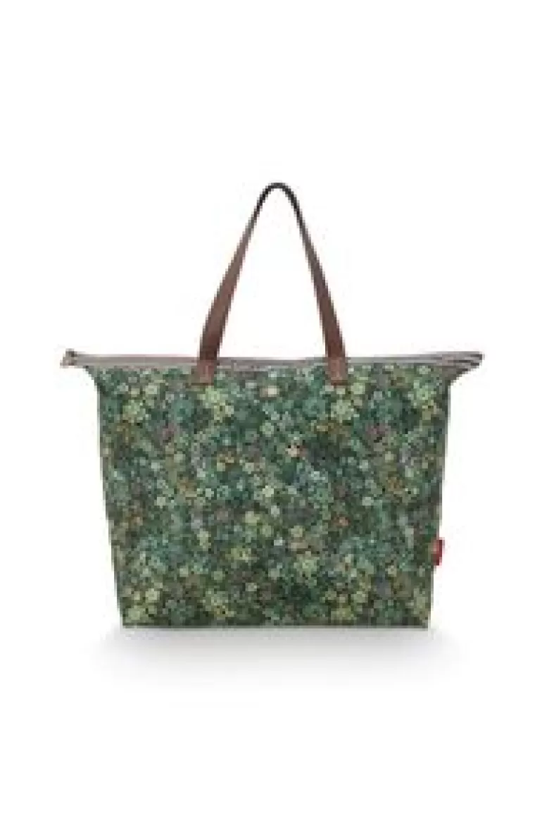 Shoppers-Pip Studio Tote Bag Tutti I Fiori Groen