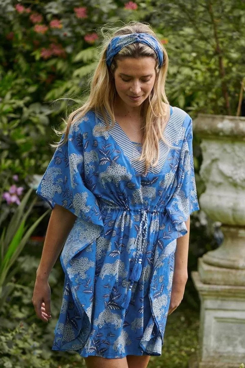 Outlet Pip Studio Tuniek Flora Firenze Kobalt Blauw