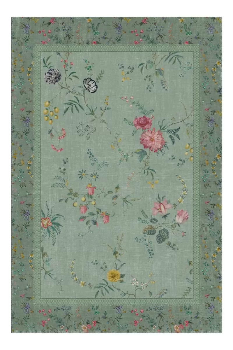 Discount Pip Studio Vloerkleed Fleur Grandeur By Pip Groen