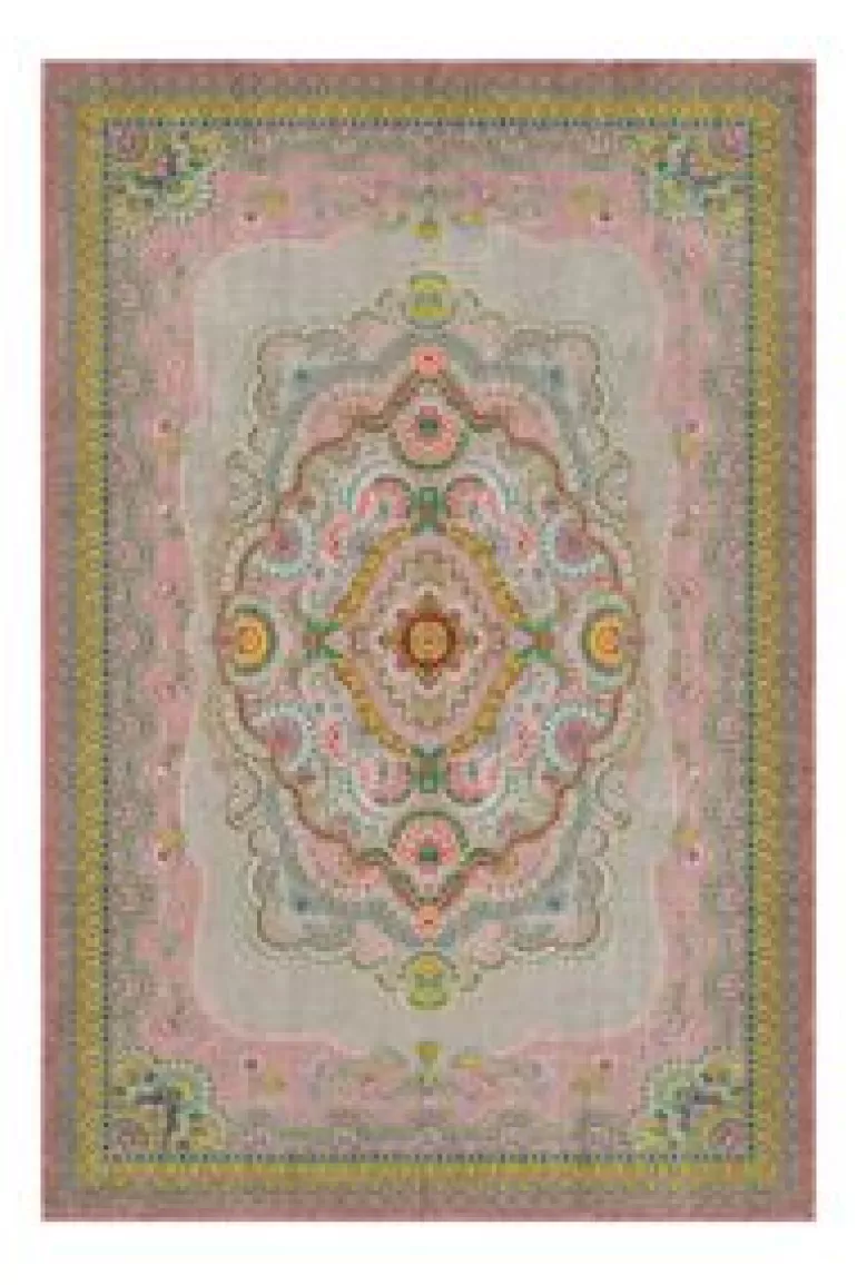 Rechthoekige Vloerkleden-Pip Studio Vloerkleed Majorelle By Pip Pastel Roze