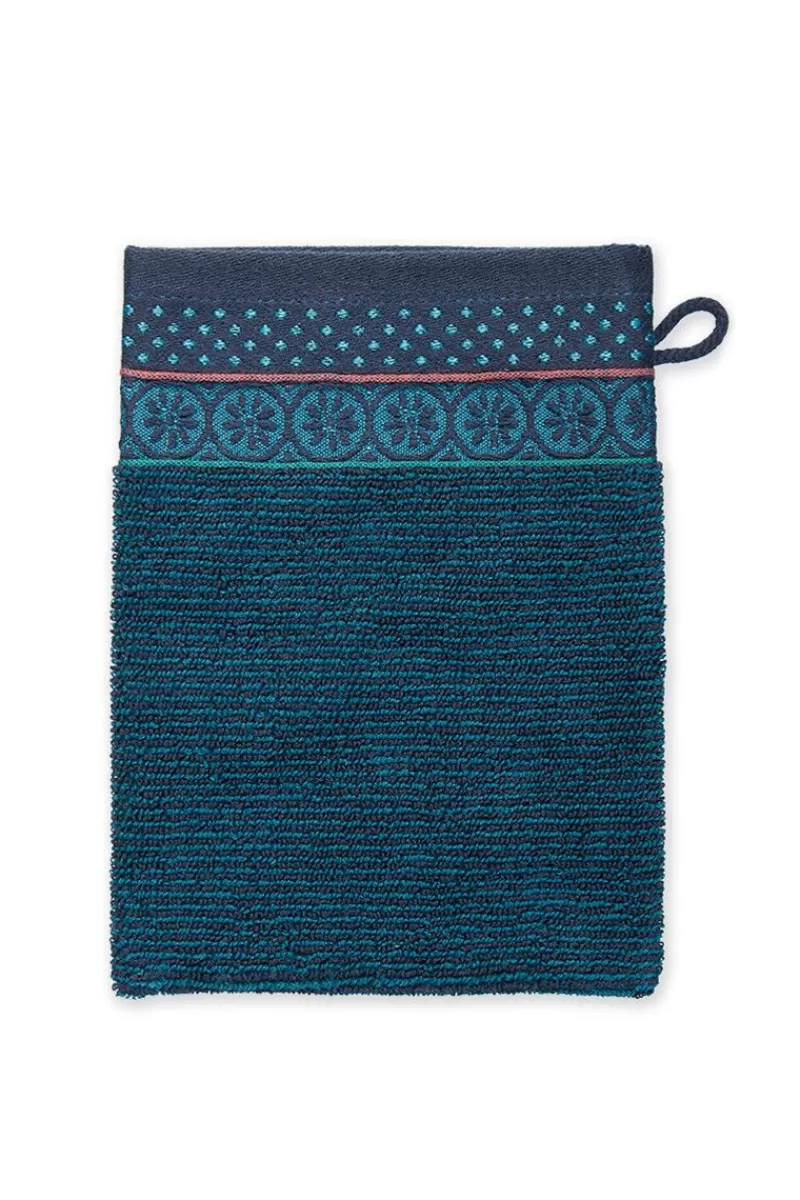 Cheap Pip Studio Washandje Set/3 Soft Zellige Donker 16X22 Cm Blauw