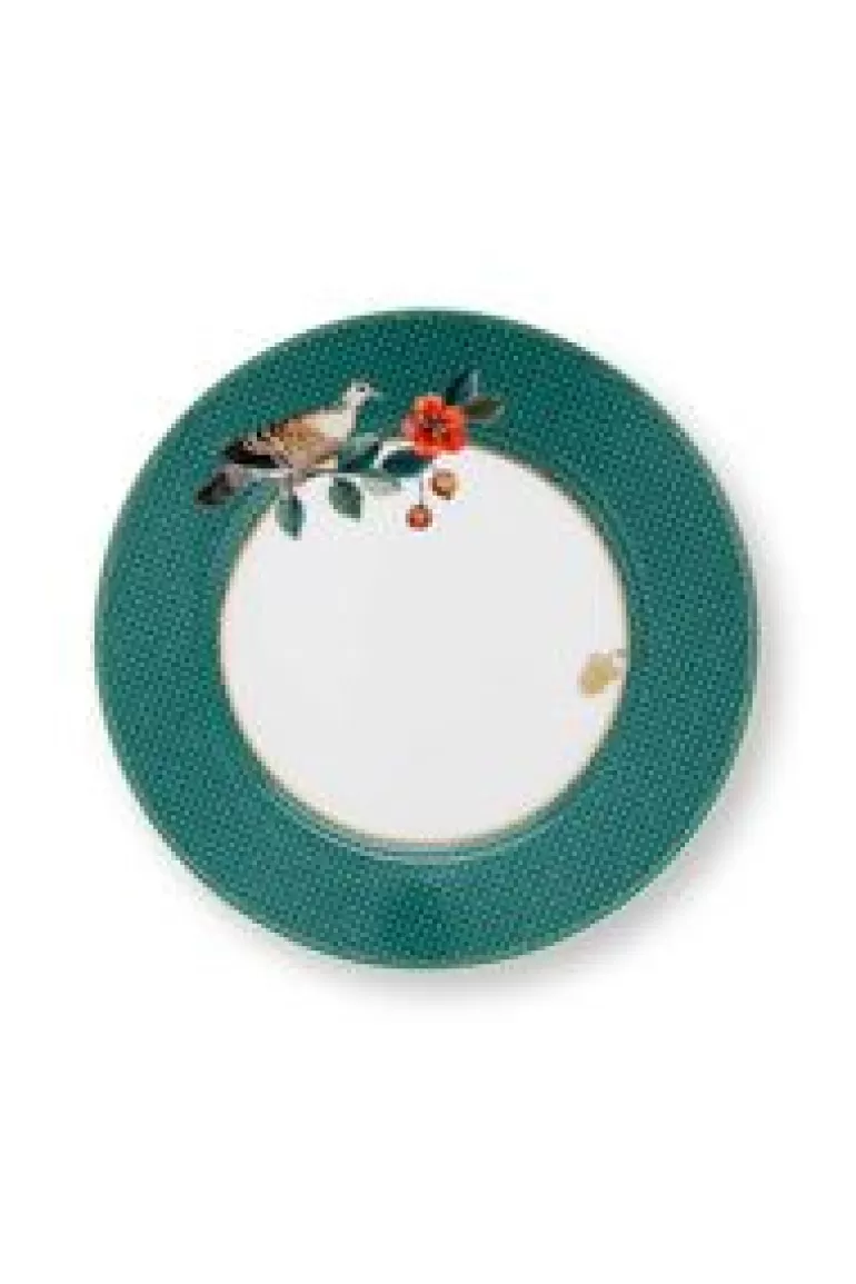 Gebaksborden-Pip Studio Winter Wonderland Gebaksbord Groen 17 Cm