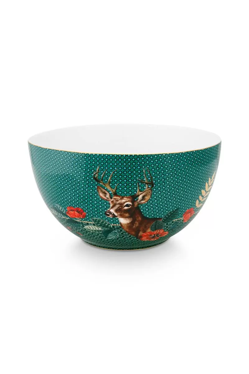 Flash Sale Pip Studio Winter Wonderland Kom Groen 18 Cm