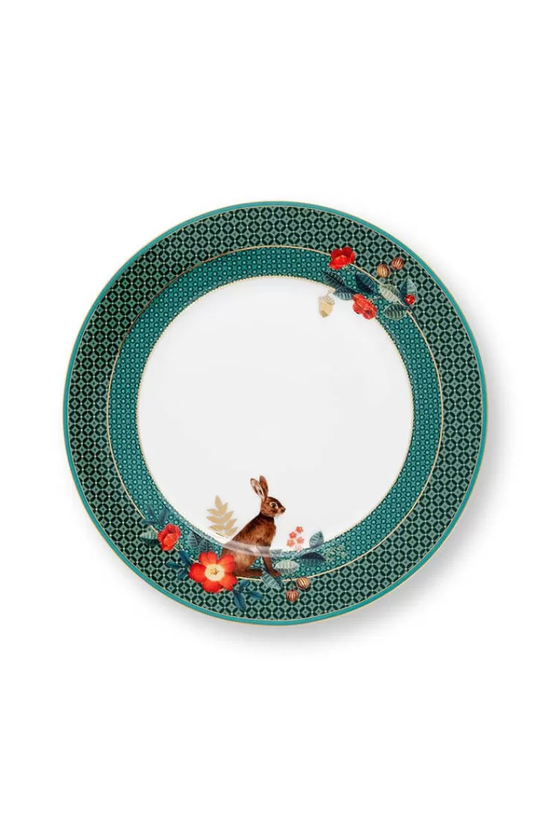 Shop Pip Studio Winter Wonderland Ontbijtbord Groen 21Cm